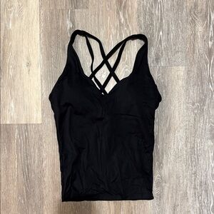 TALA Black Strappy Women's Top
